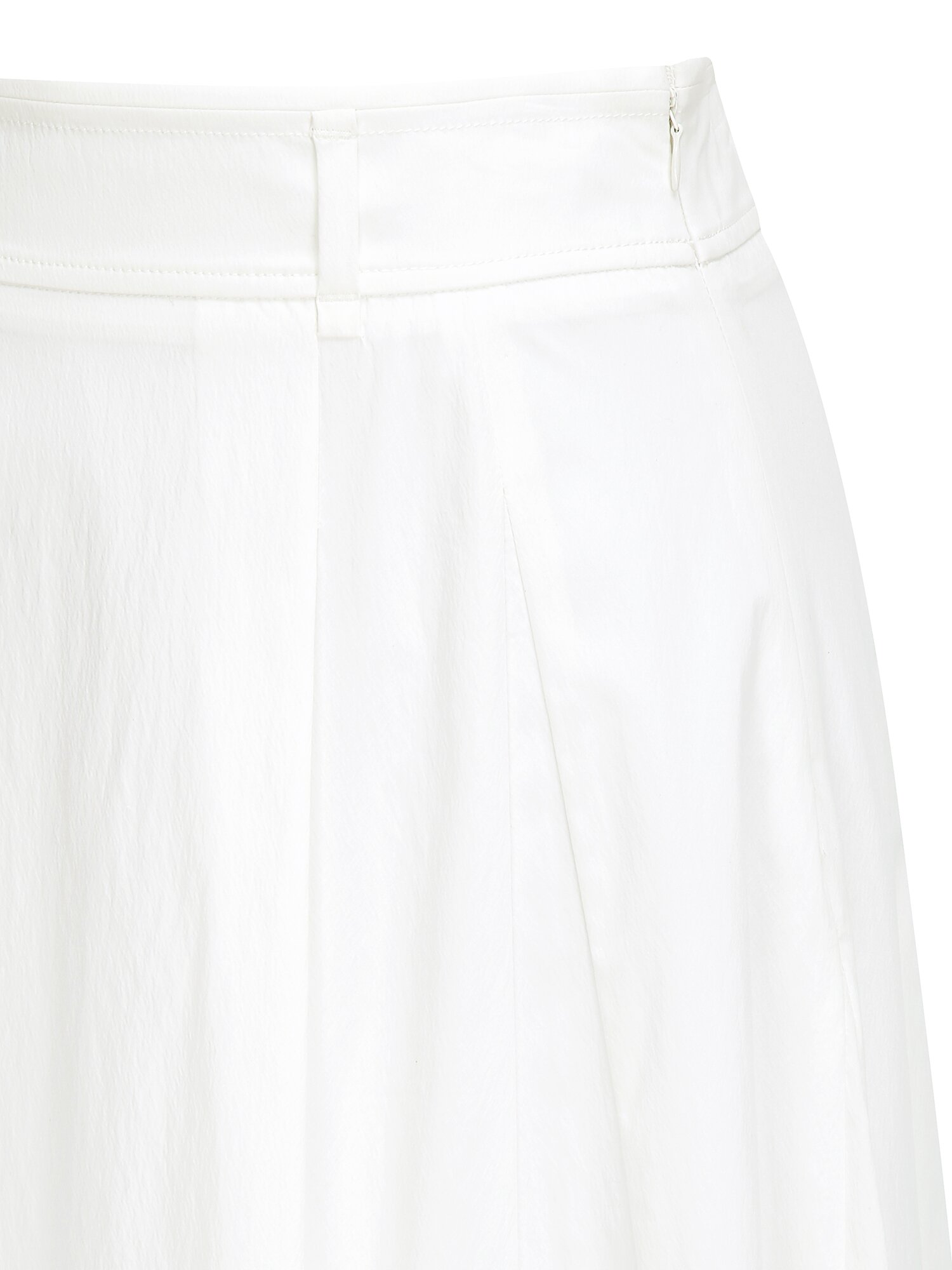 벨티드 원턱 플레어 스커트 (IVORY)