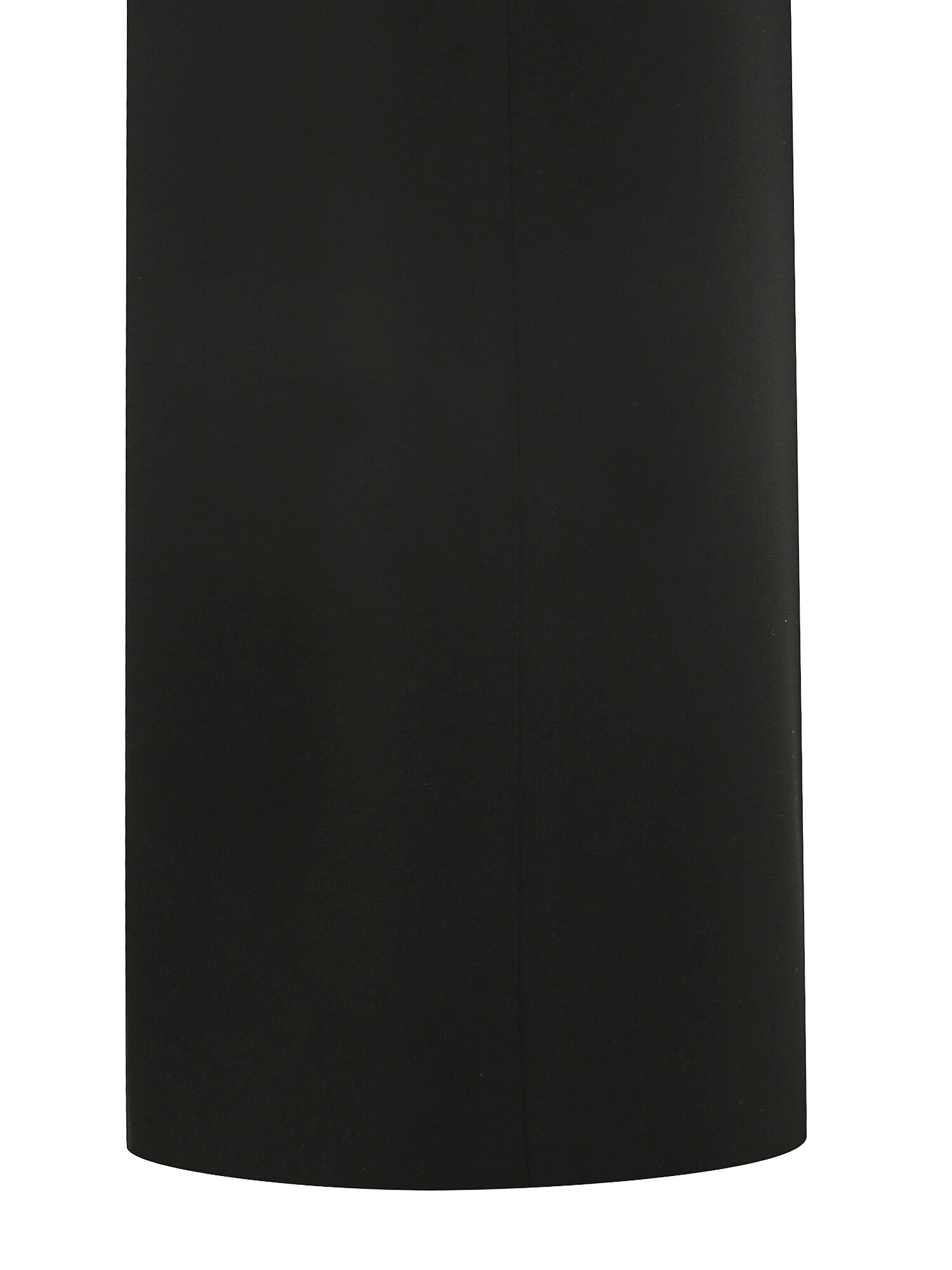 슬림 세미 부츠컷 팬츠 (BLACK)