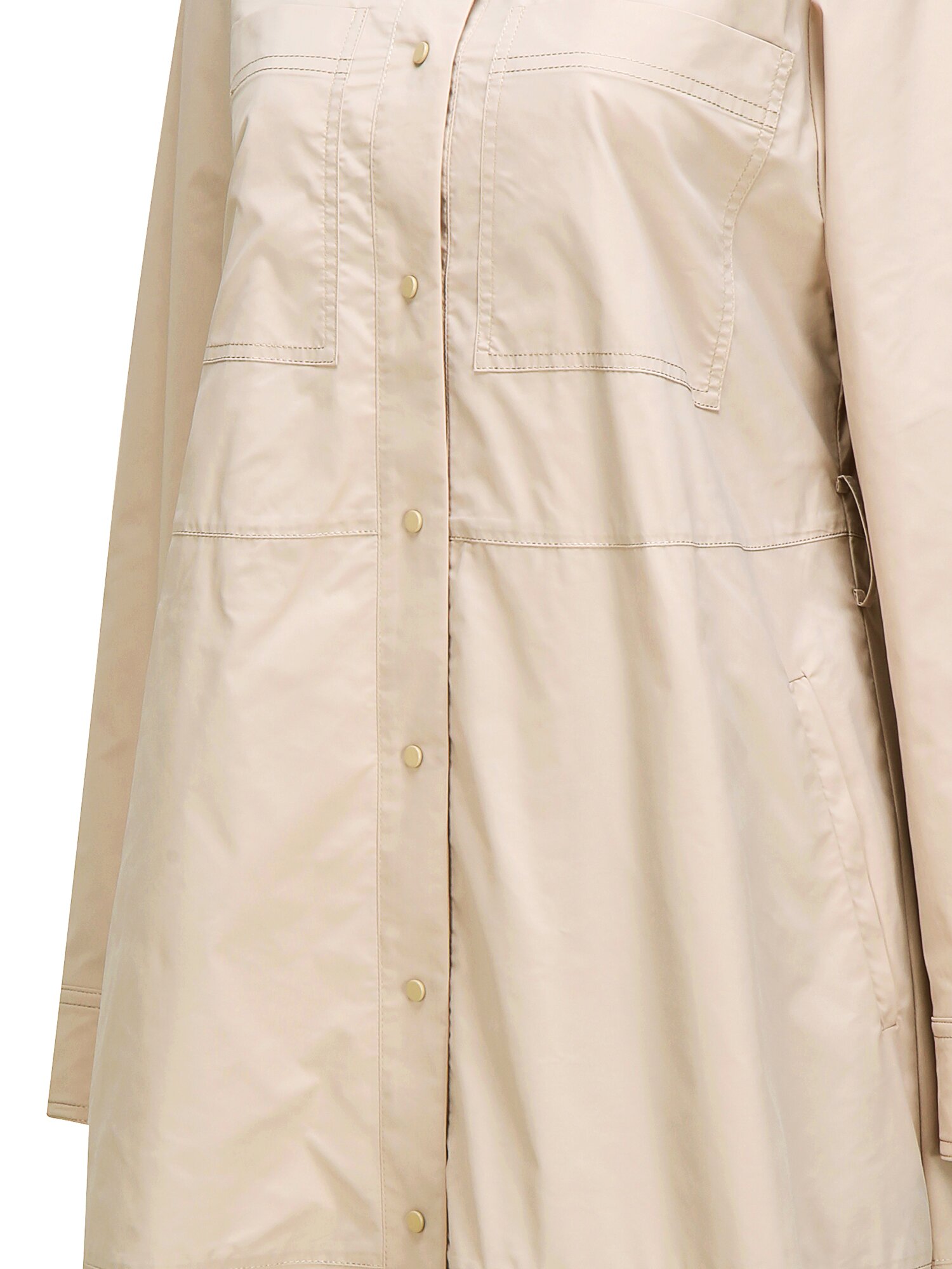 루즈핏 아웃 포켓 셔츠 원피스 (LIGHT BEIGE)