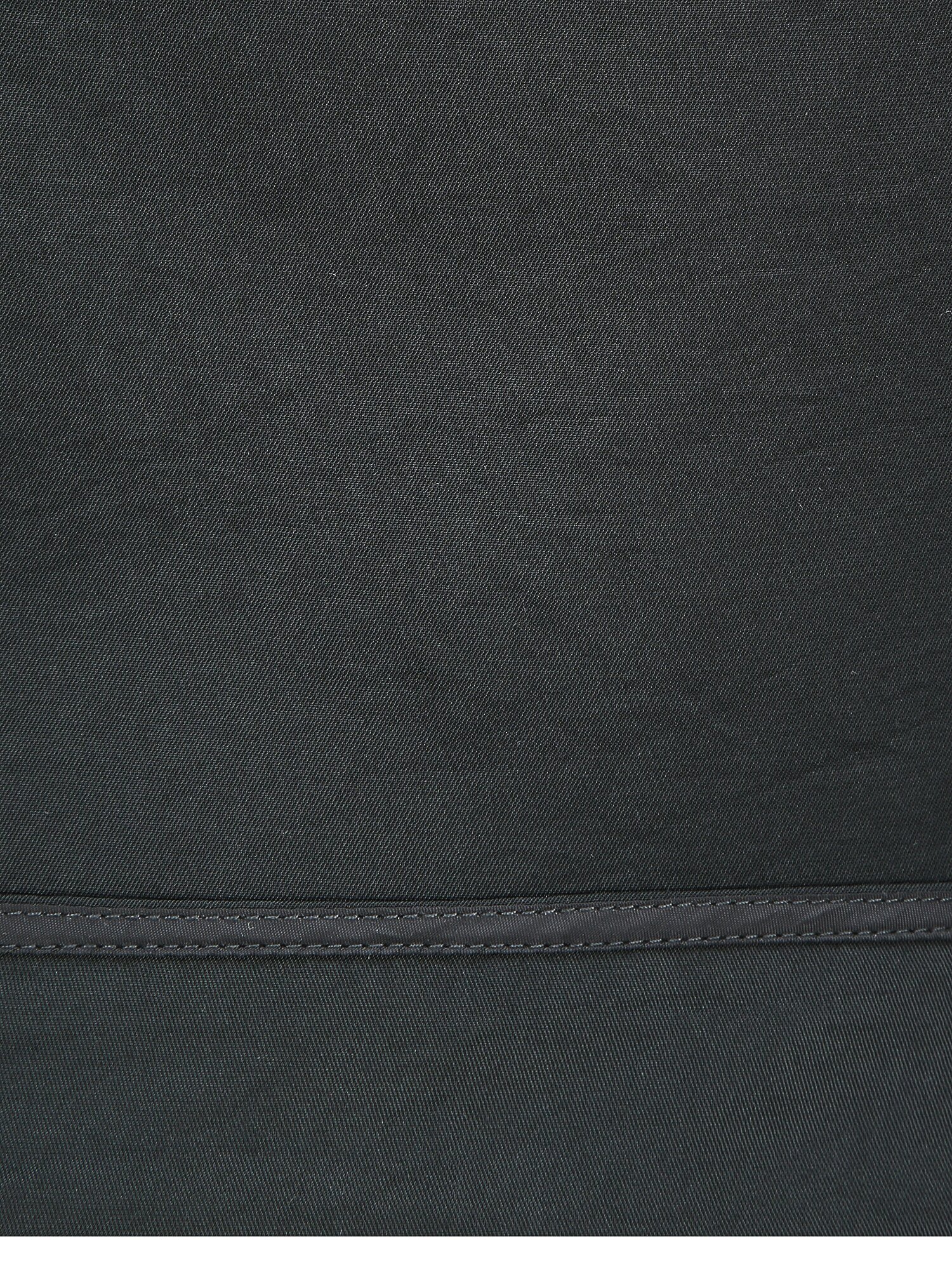 캡 슬리브 라운드넥 블라우스 (DARK GREY)