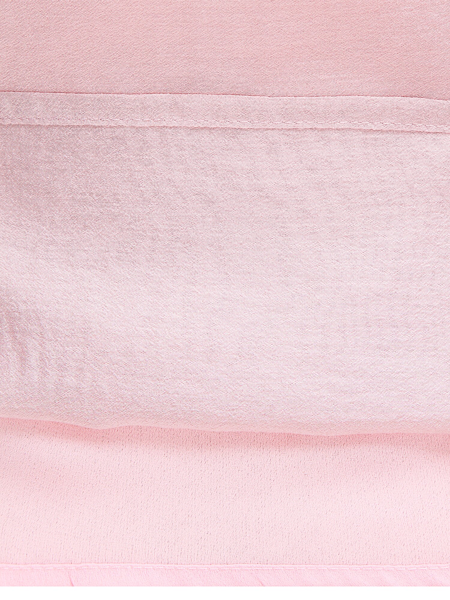 루즈핏 시어 타이넥 블라우스 (LIGHT PINK)