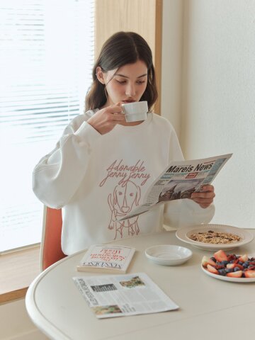 [2컬러] 제리 제리 맨투맨
