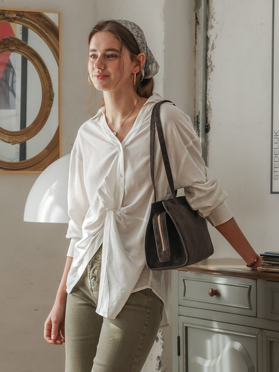 PM_Twist front blouse_2color