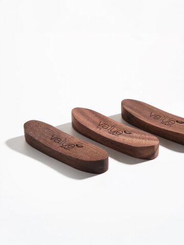 벨류세라믹 디니스 월넛 수저받침