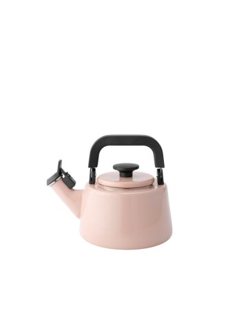 후지호로 법랑 휘슬 주전자 (인덕션 겸용) 2100ml, 애쉬핑크