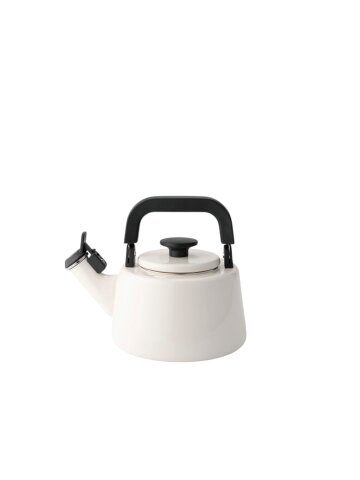 후지호로 법랑 휘슬 주전자 (인덕션 겸용) 2100ml, 화이트