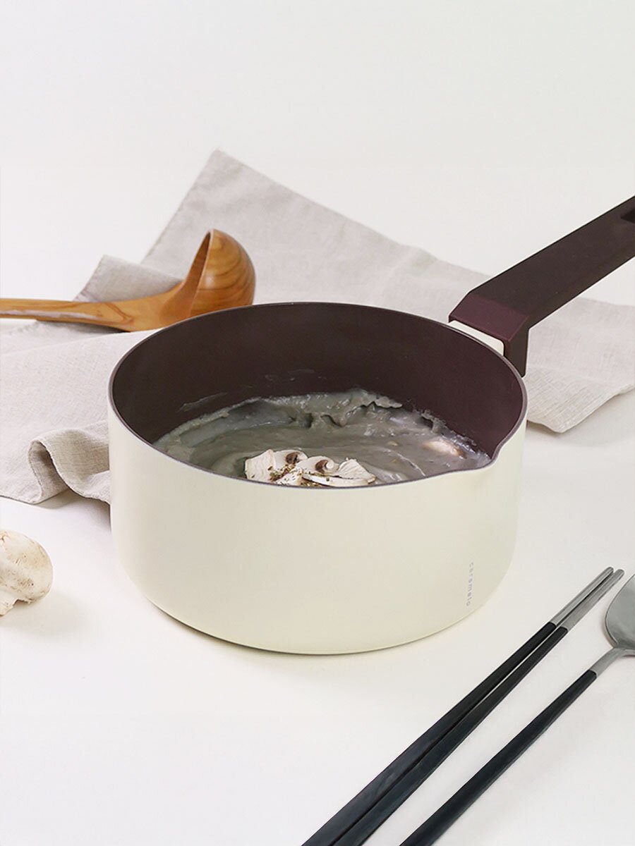 에지리 카라멜로 인덕션 냄비 18cm 편수