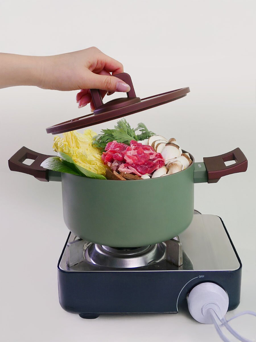 에지리 카라멜로 냄비 20cm 양수