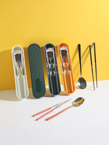 바네 무소음 수저통 수저세트