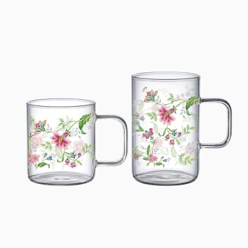 에지리 프로방스 내열유리 베이직 머그 500ml, 2개