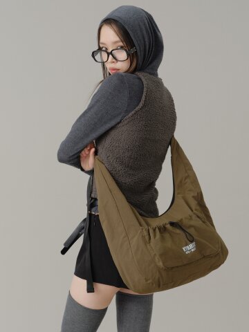 퍼펙트 리버시블 메신저백 카키