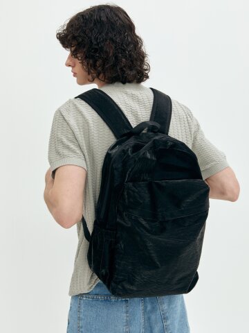 크러쉬 슬립 백팩 블랙