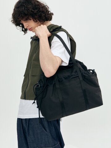 2WAY 스트링 크로스백 블랙