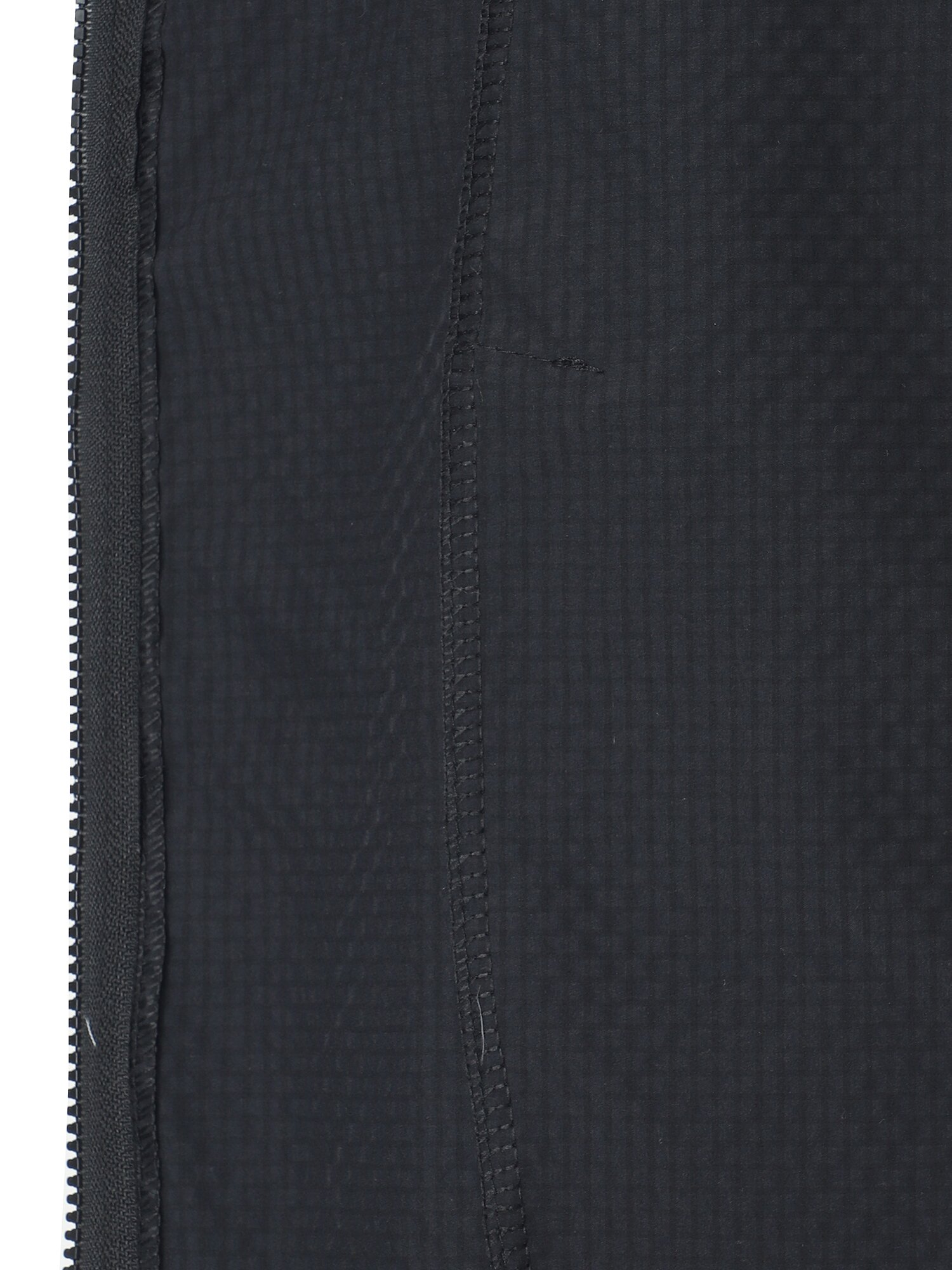 하이넥 크롭 집업 점퍼 (BLACK)