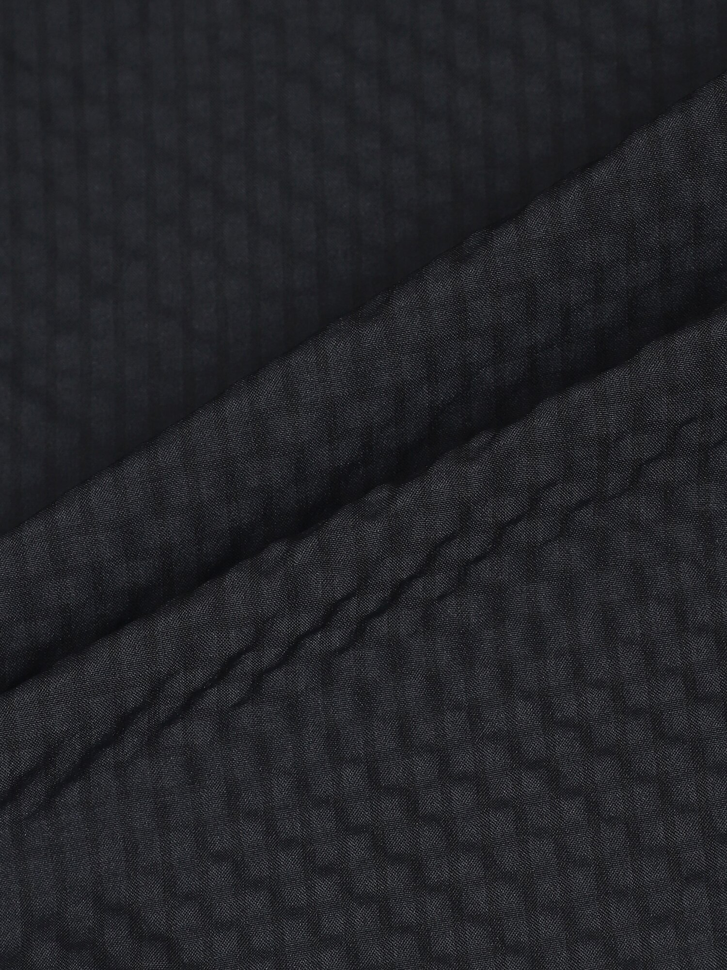 하이넥 크롭 집업 점퍼 (BLACK)