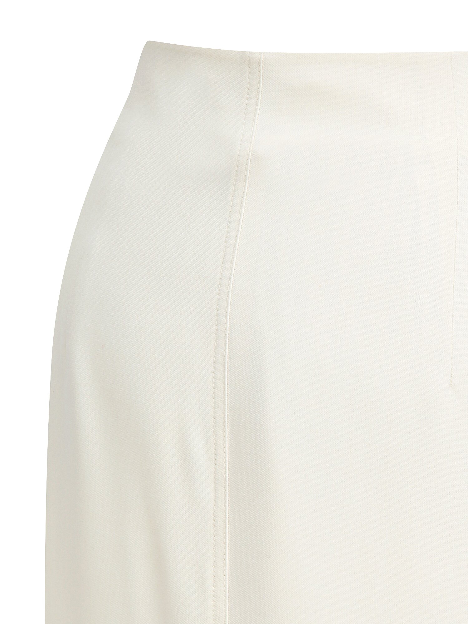 언밸런스 슬릿 머메이드 스커트 (BEIGE)