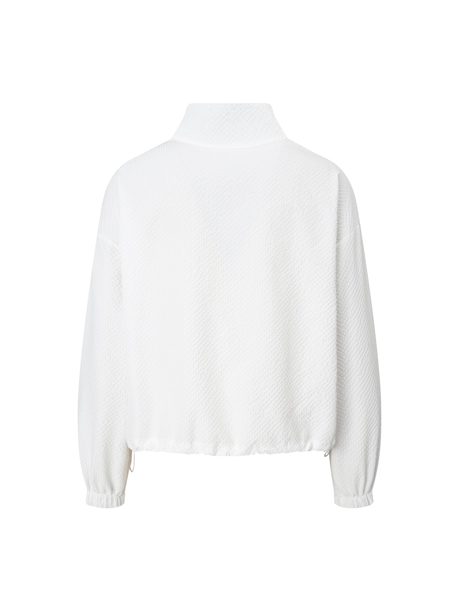 하이넥 크롭 집업 점퍼 (WHITE)