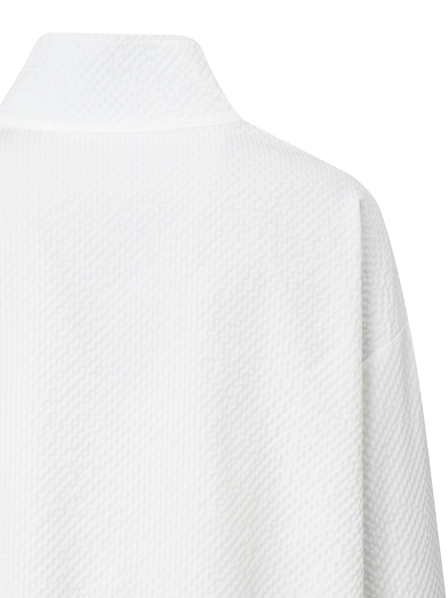 하이넥 크롭 집업 점퍼 (WHITE)