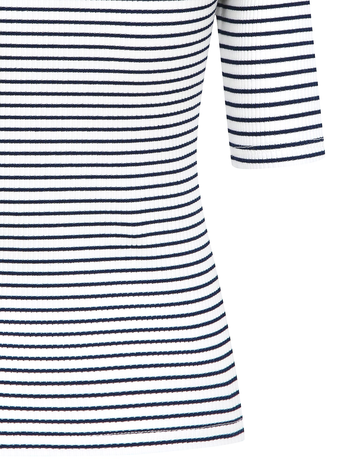 스트라이프 오프 숄더 티셔츠 (STRIPE NAVY)