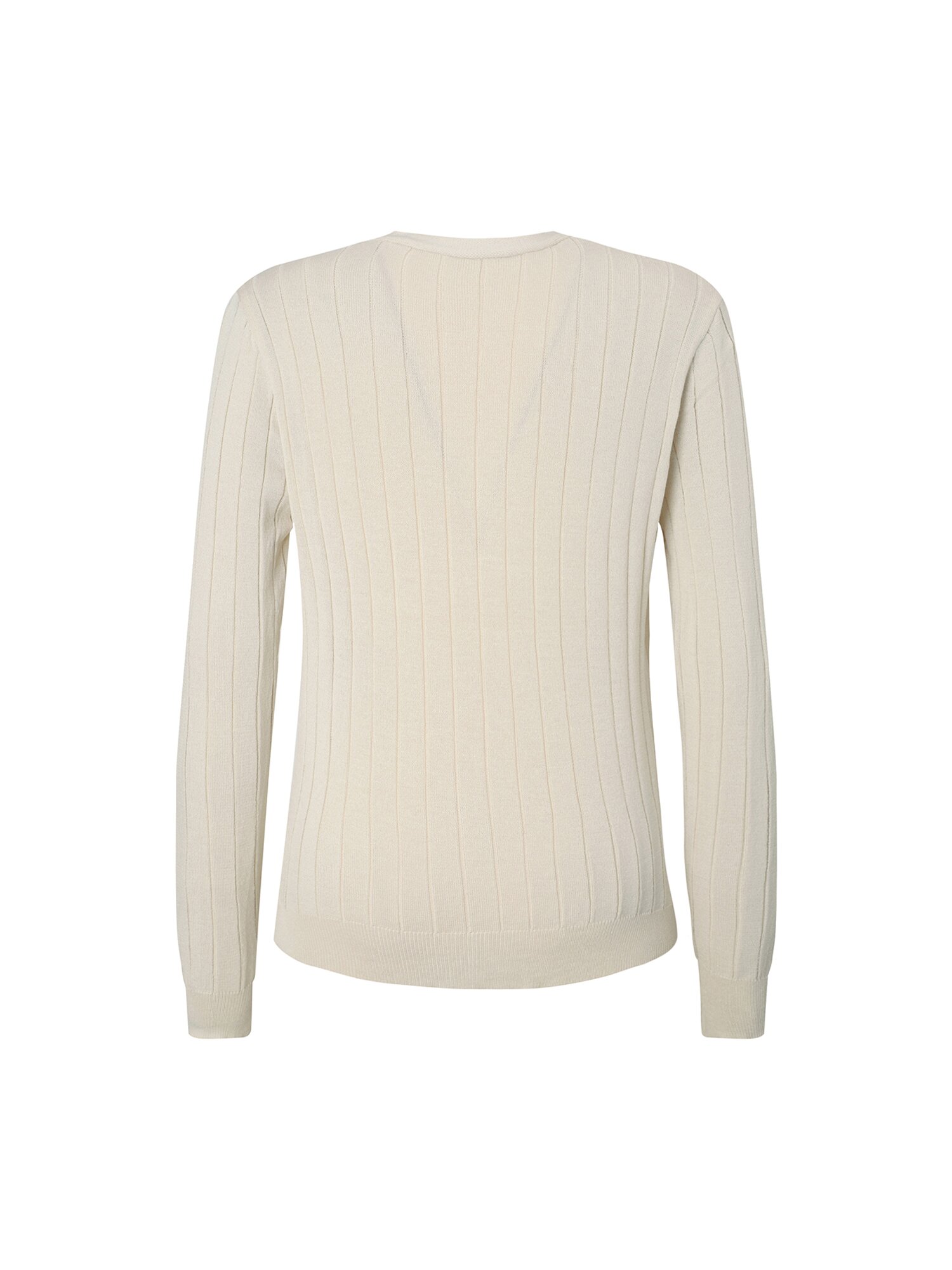 브이넥 빅 골지 니트 가디건 (BEIGE)