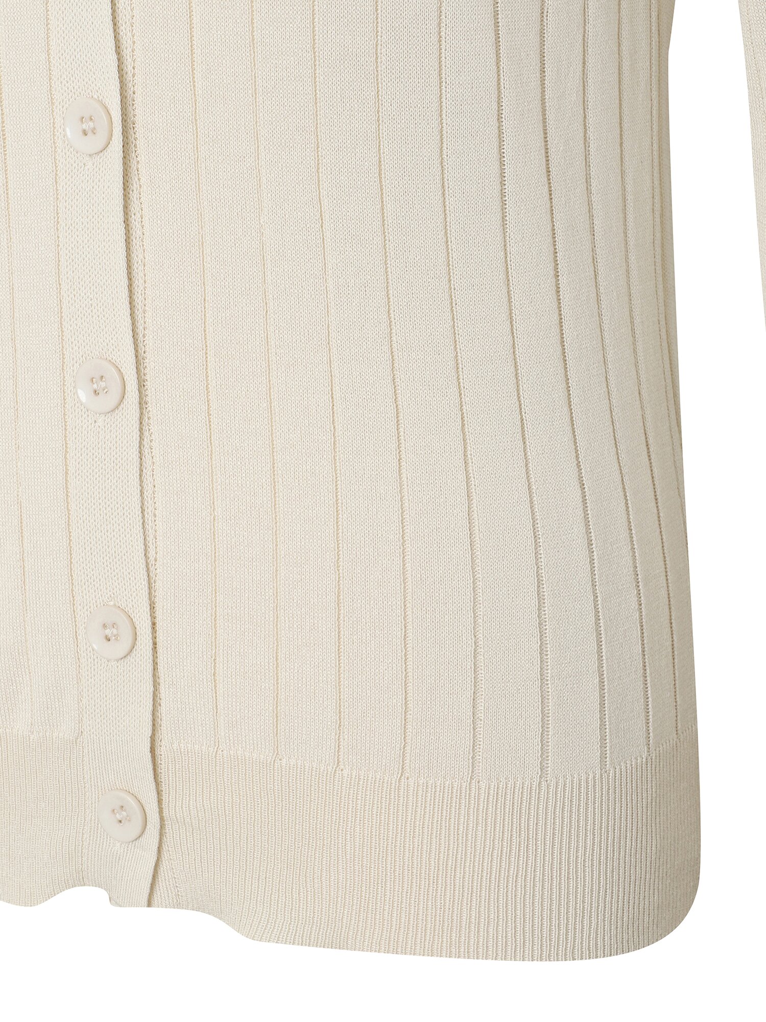 브이넥 빅 골지 니트 가디건 (BEIGE)
