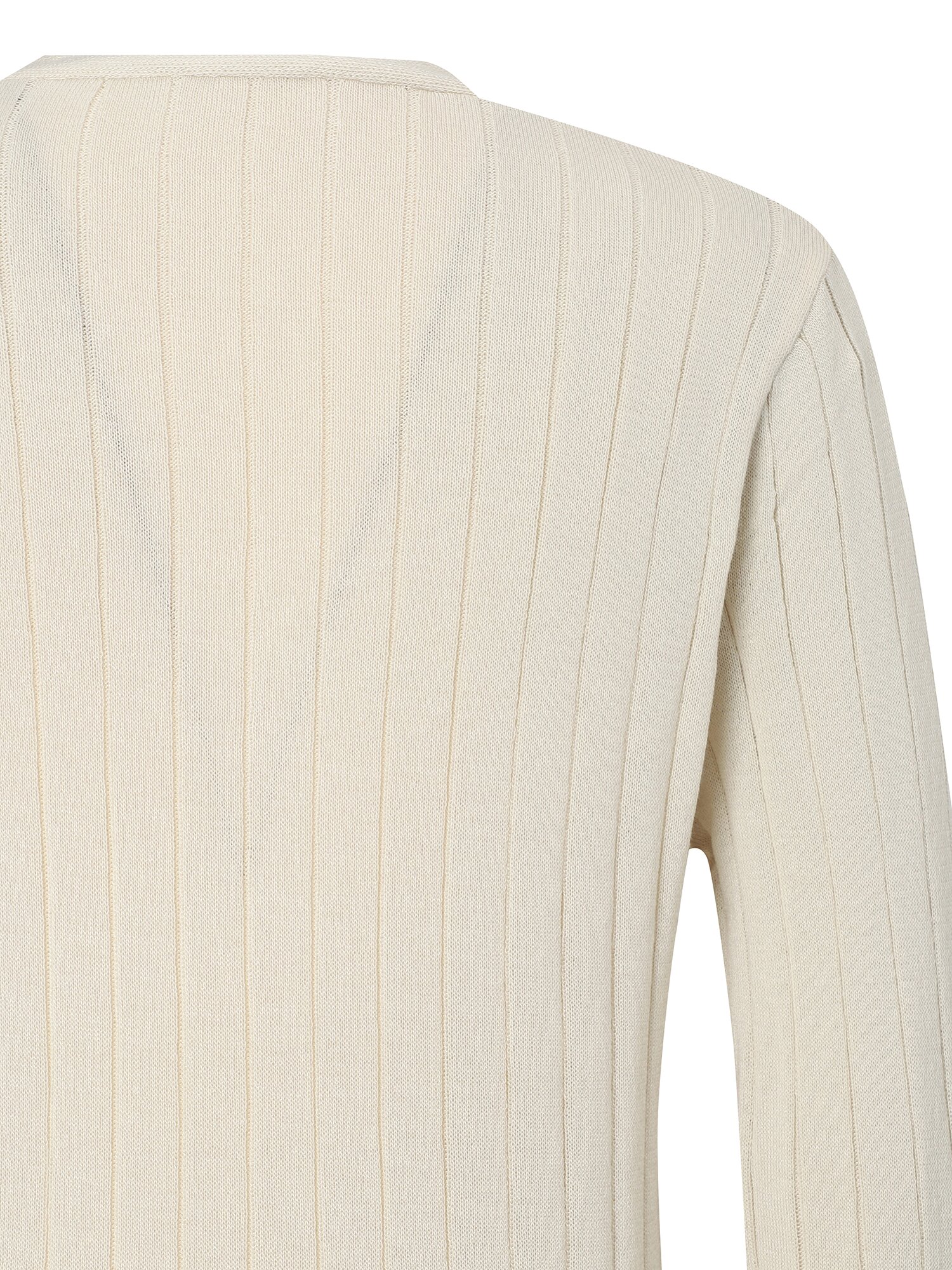 브이넥 빅 골지 니트 가디건 (BEIGE)