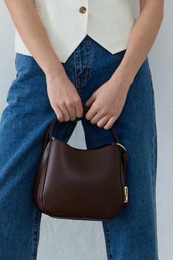 알도 아우라릴리 사첼 백 - 다크 브라운 ADE1H071HZ201