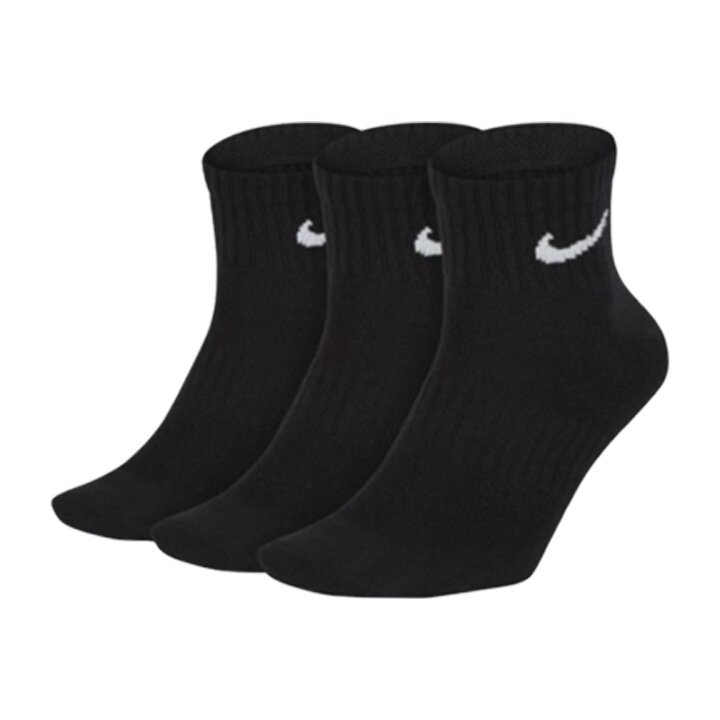 NIKE 나이키 에브리데이 쿠션 앵클 삭스 블랙 3PACK