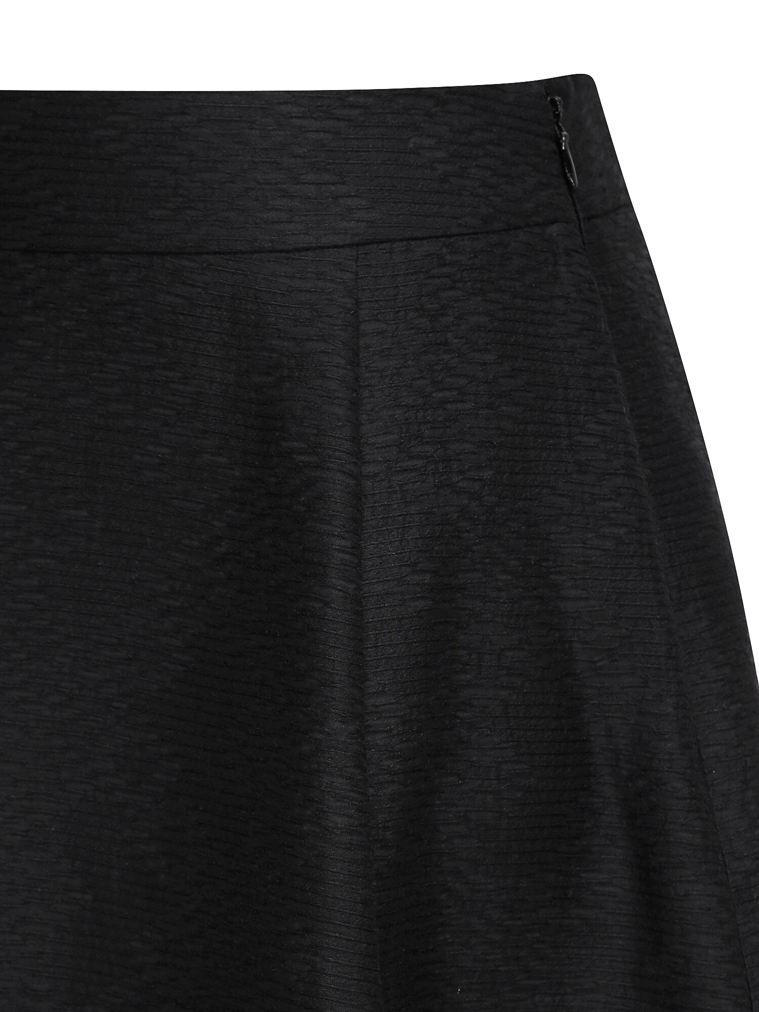 페미닌 플레어 스커트 (BLACK)