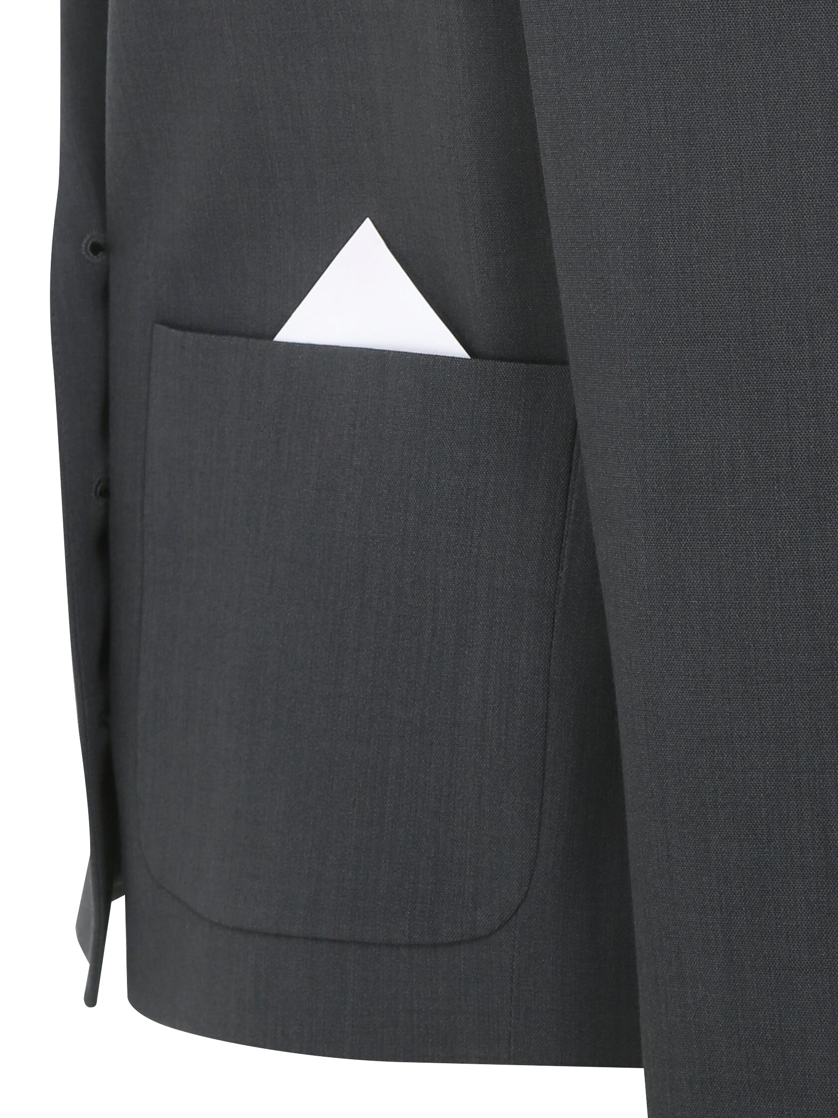 테일러드 롤업 더블 크롭 재킷 (GREY)