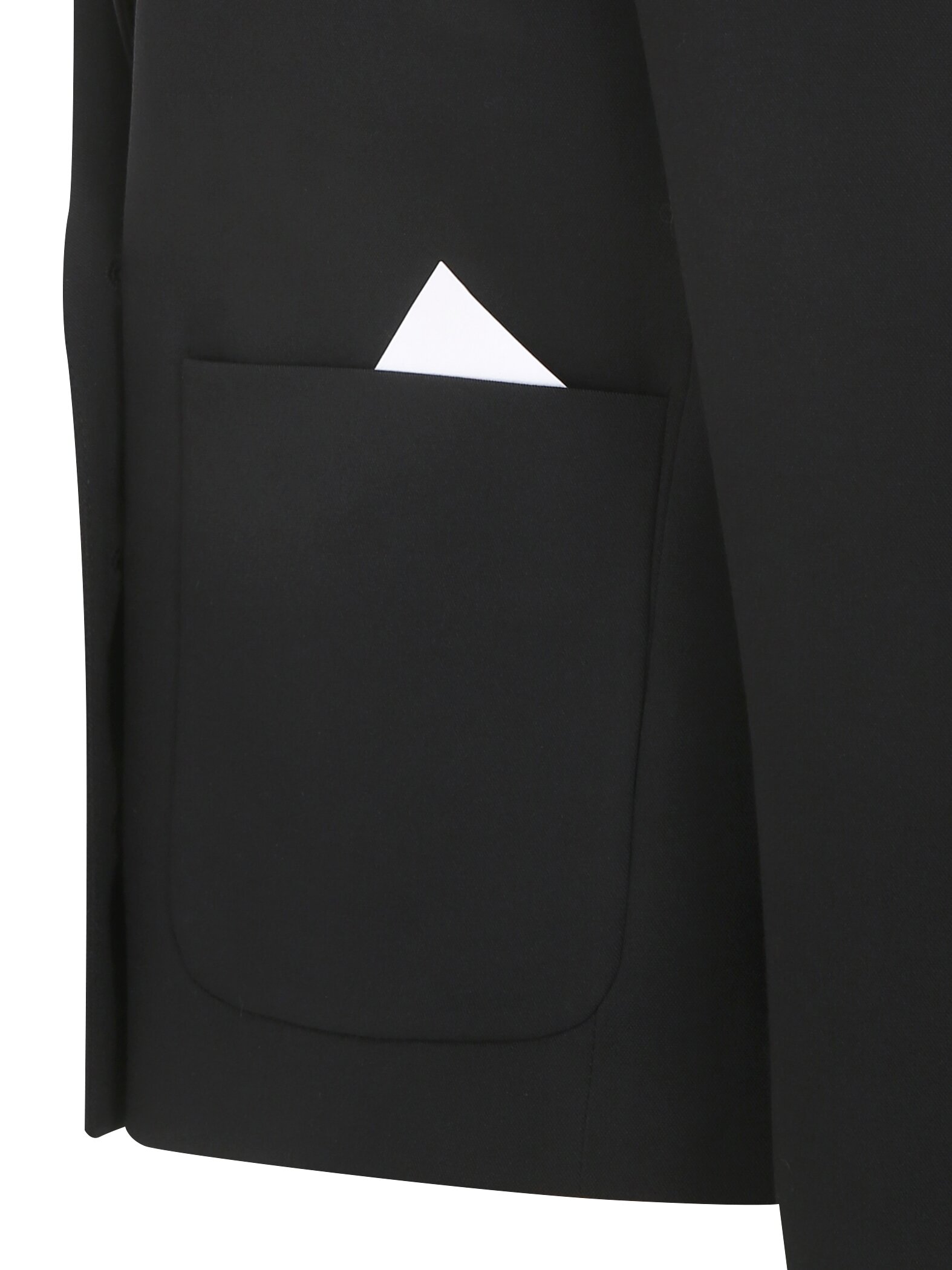 테일러드 롤업 더블 크롭 재킷 (BLACK)