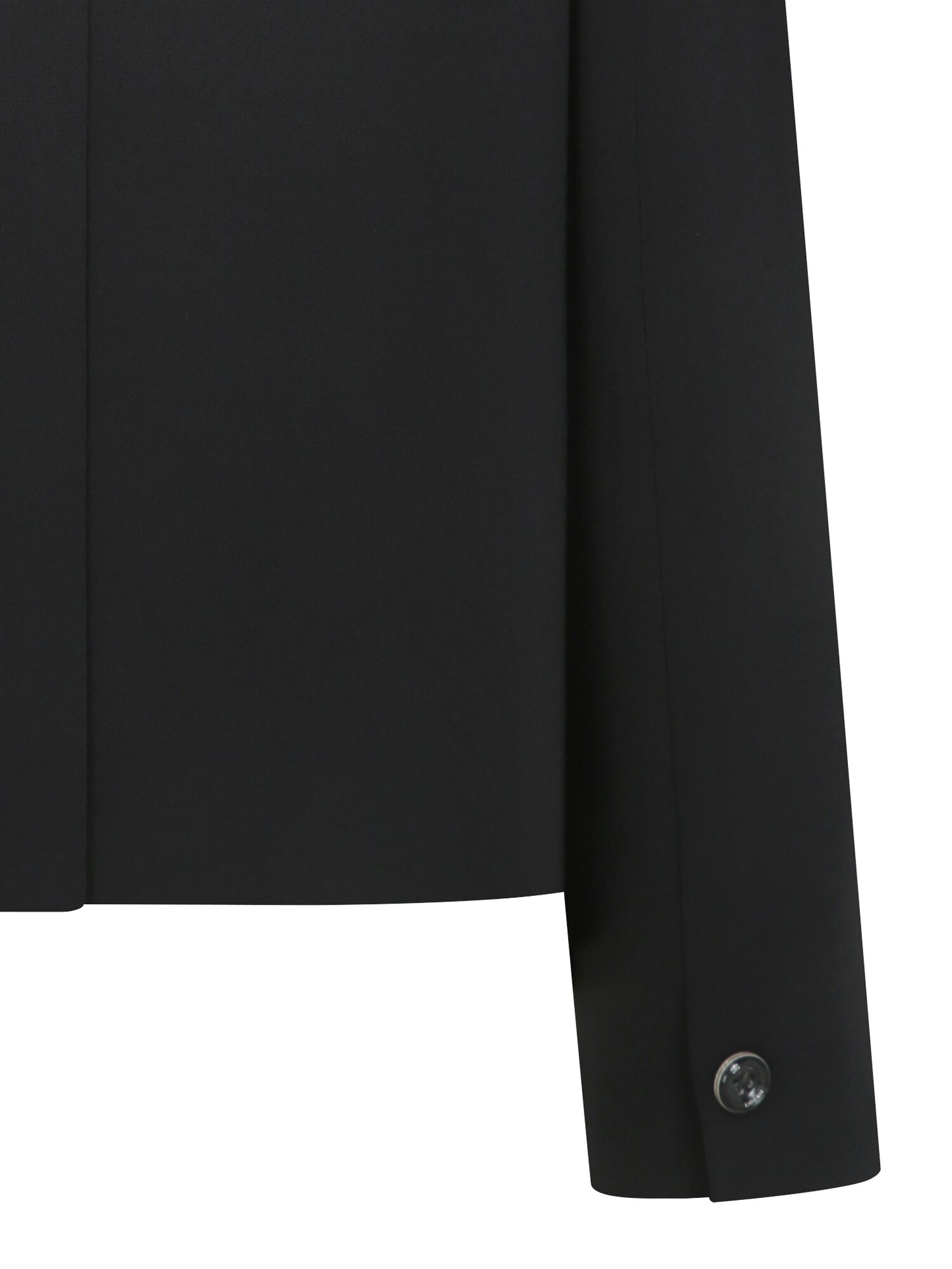 테일러드 롤업 더블 크롭 재킷 (BLACK)