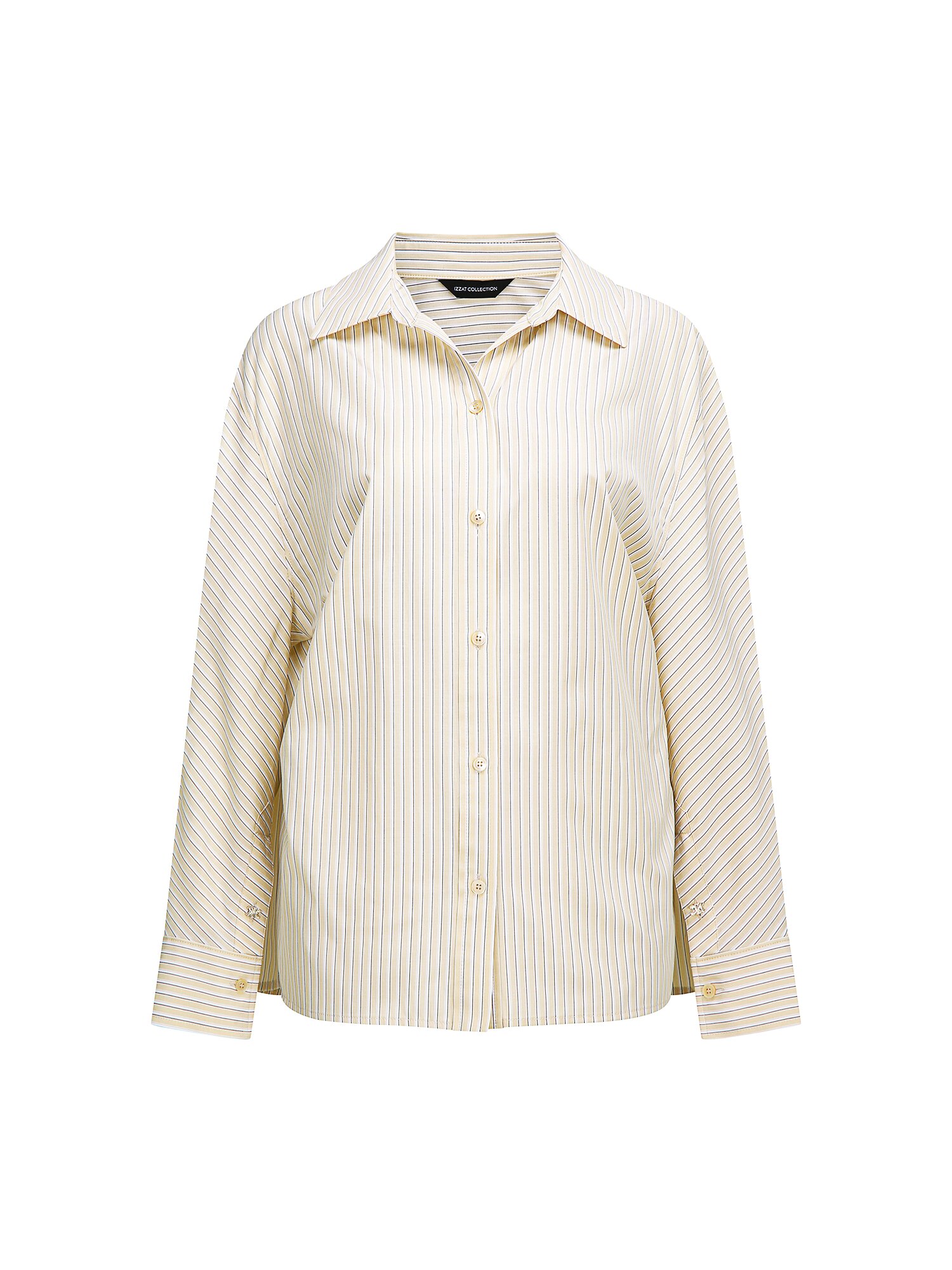 스트라이프 돌먼 슬리브 블라우스 (STRIPE BEIGE)