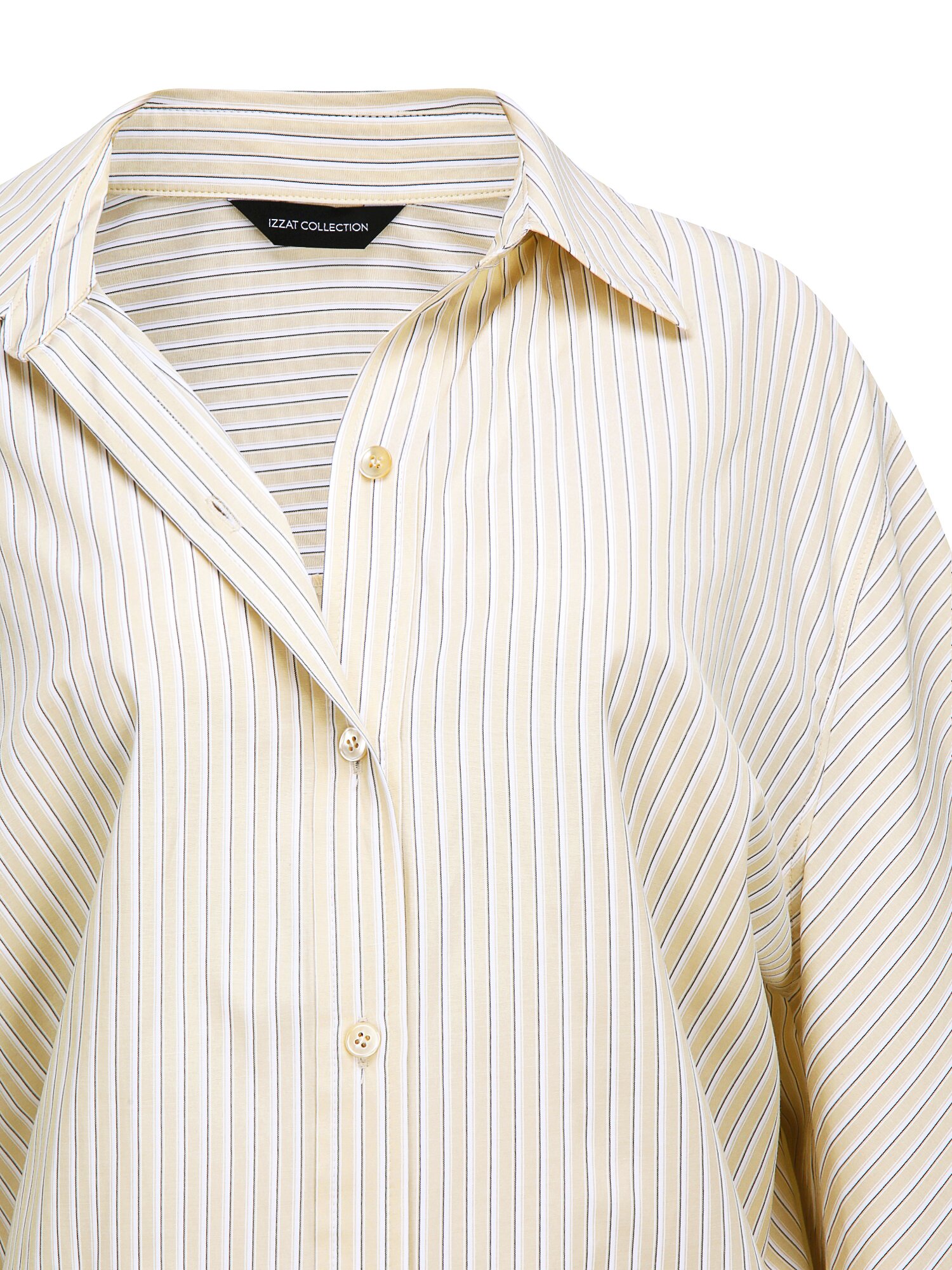 스트라이프 돌먼 슬리브 블라우스 (STRIPE BEIGE)