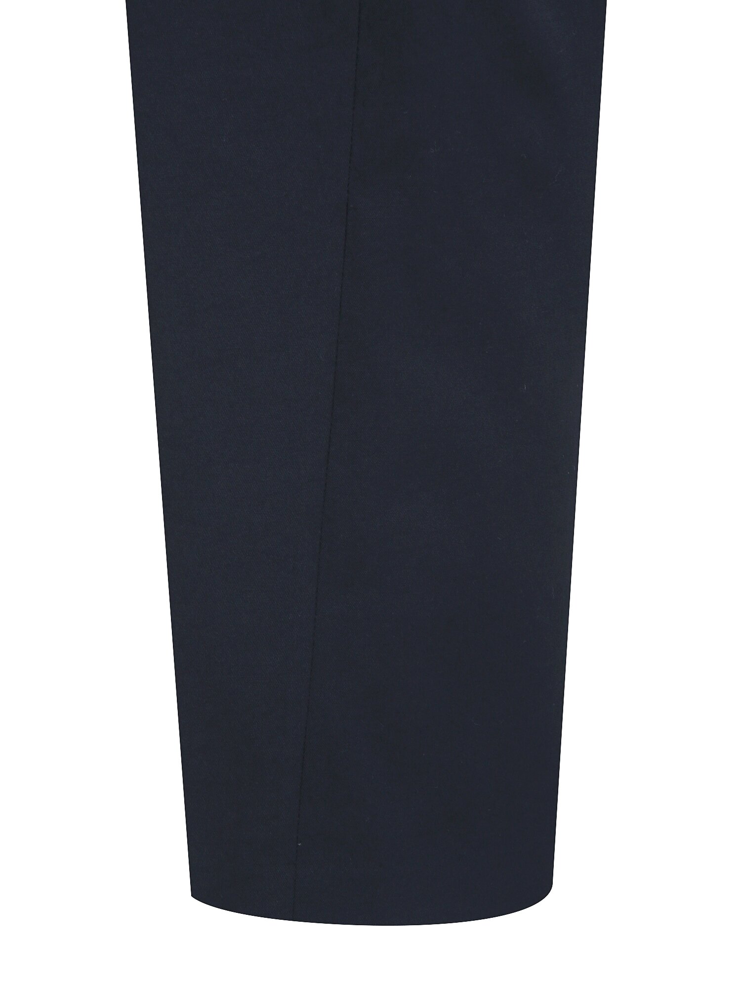 린넨 백 밴딩 테이퍼드 팬츠 (NAVY)