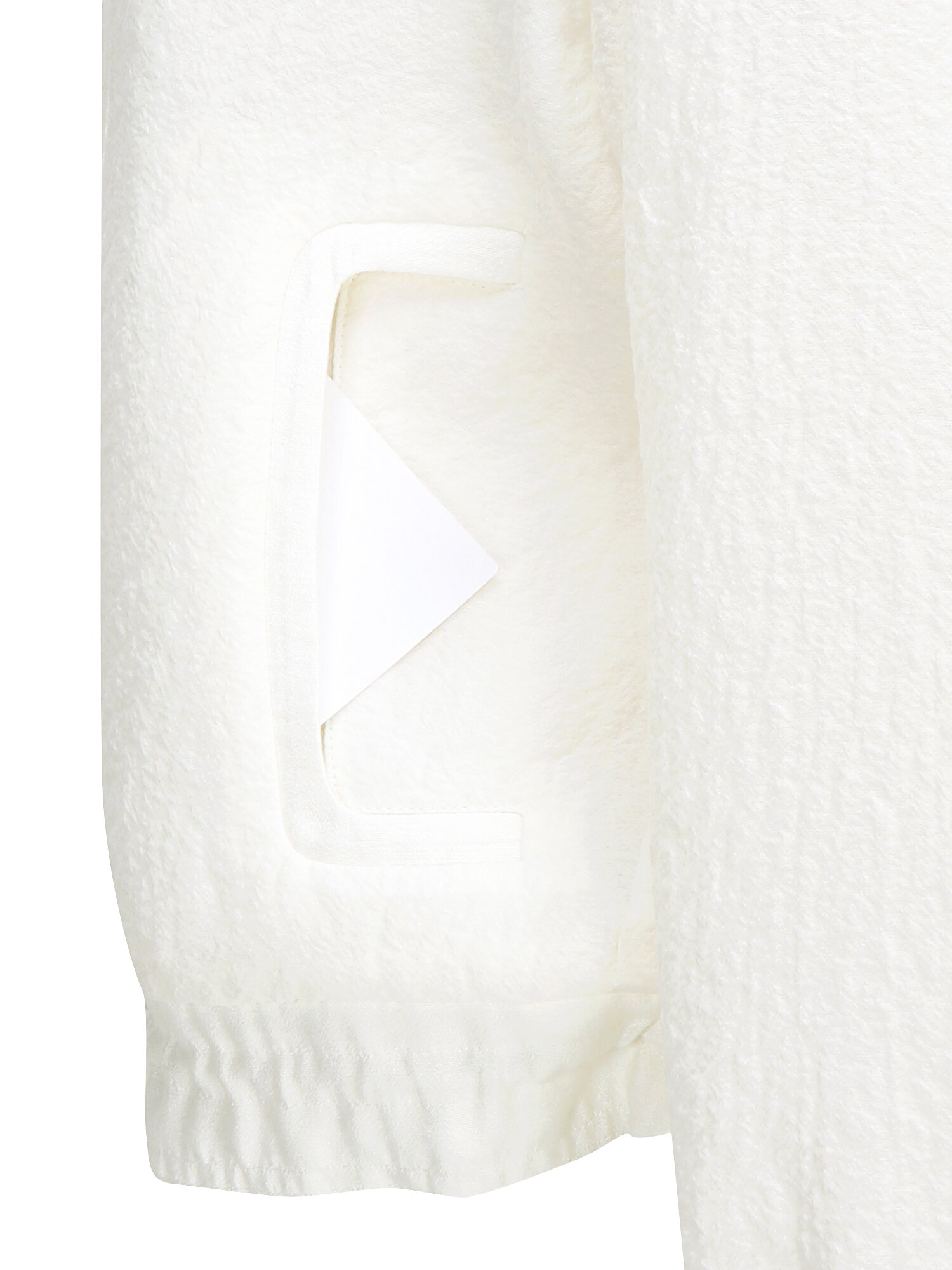 루즈핏 링클 래글런 집업 점퍼 (IVORY)