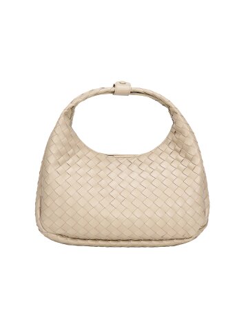 소가죽 위빙 숄더 호보백 