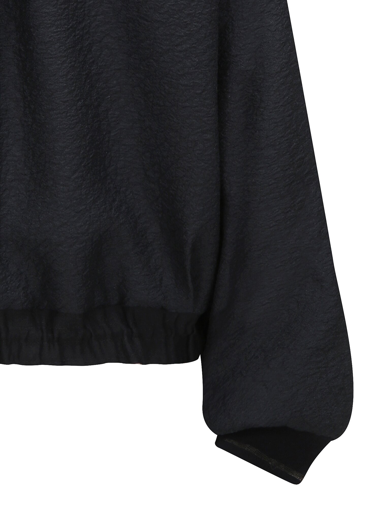 루즈핏 링클 래글런 집업 점퍼 (BLACK)