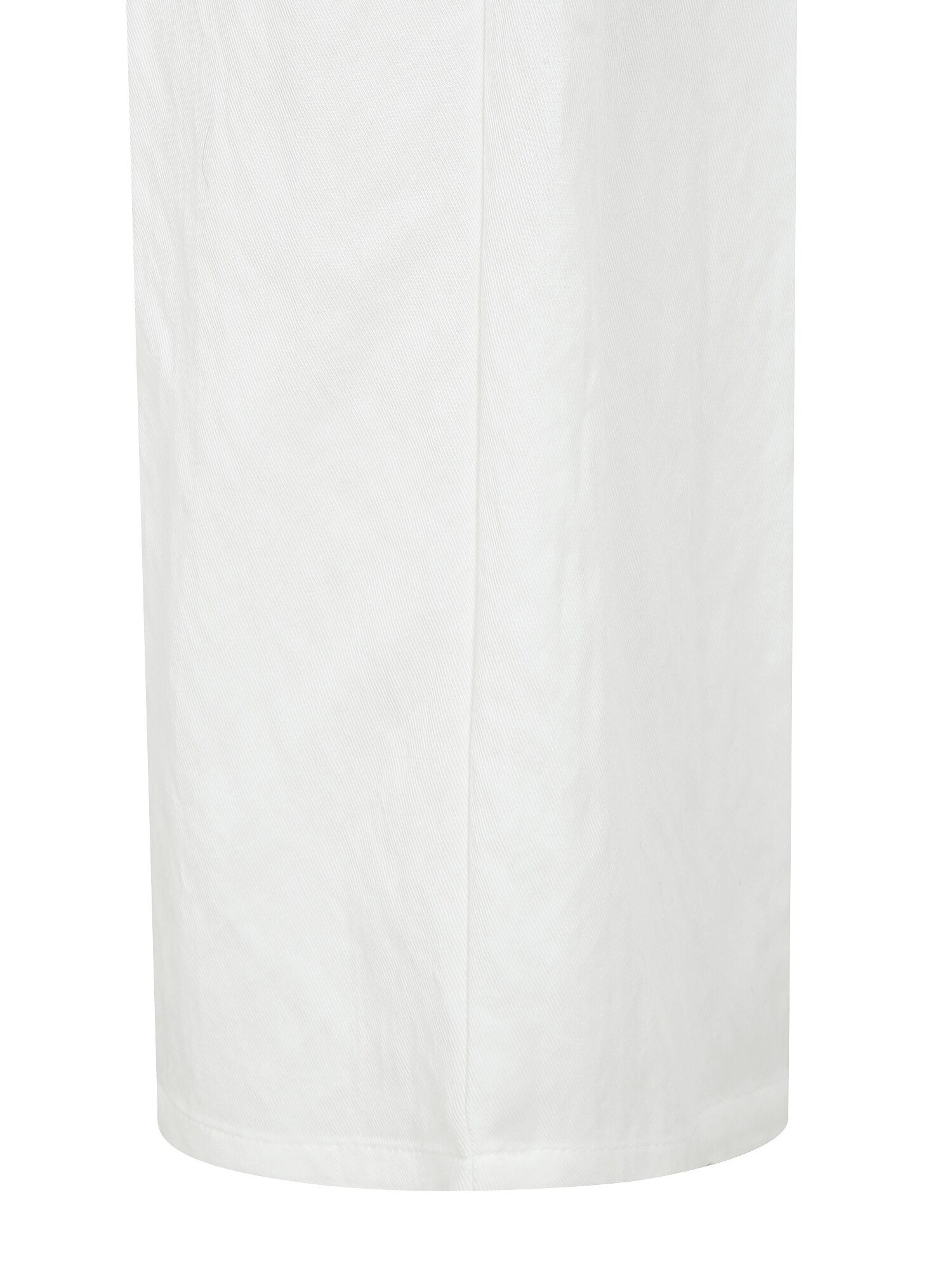 스트링 밴딩 와이드 팬츠 (WHITE)