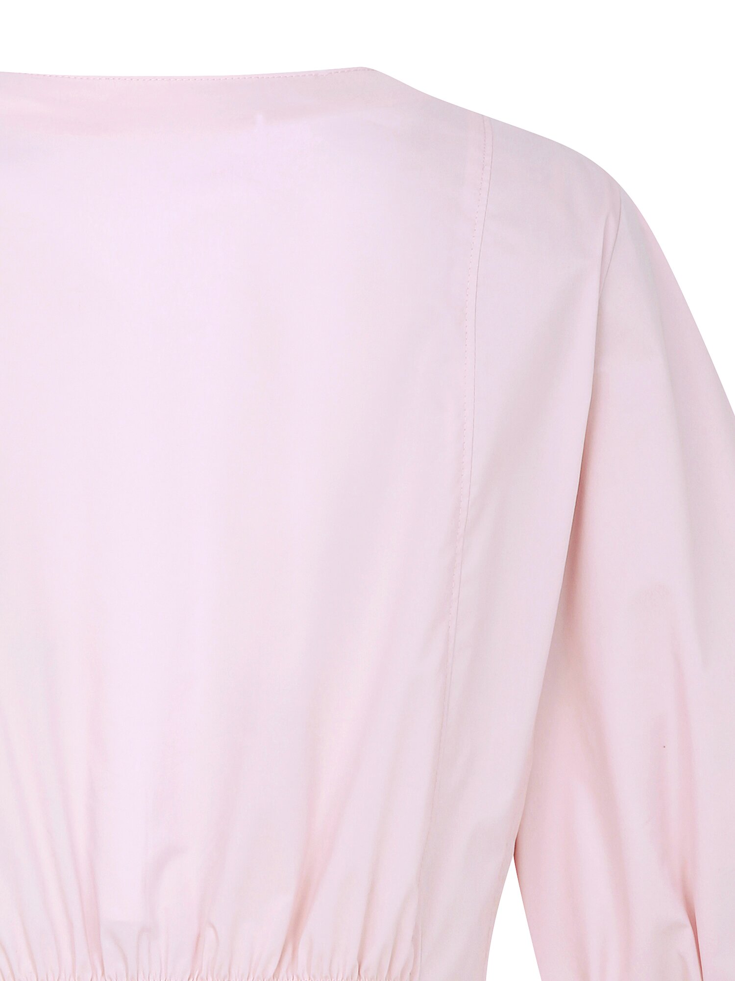 백 스모킹 투웨이 집업 블라우스 (LIGHT PINK)