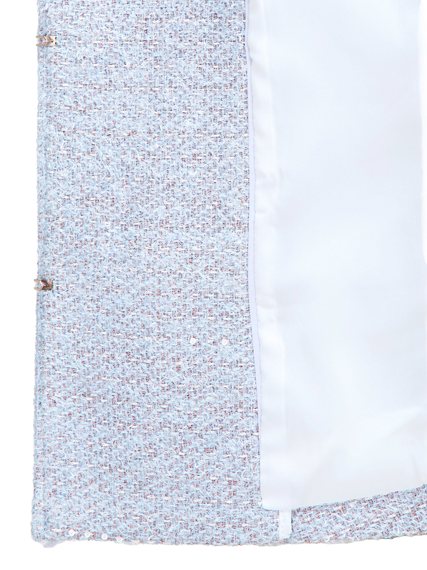 글리터 트위드 포켓 장식 재킷 (LAVENDAR)