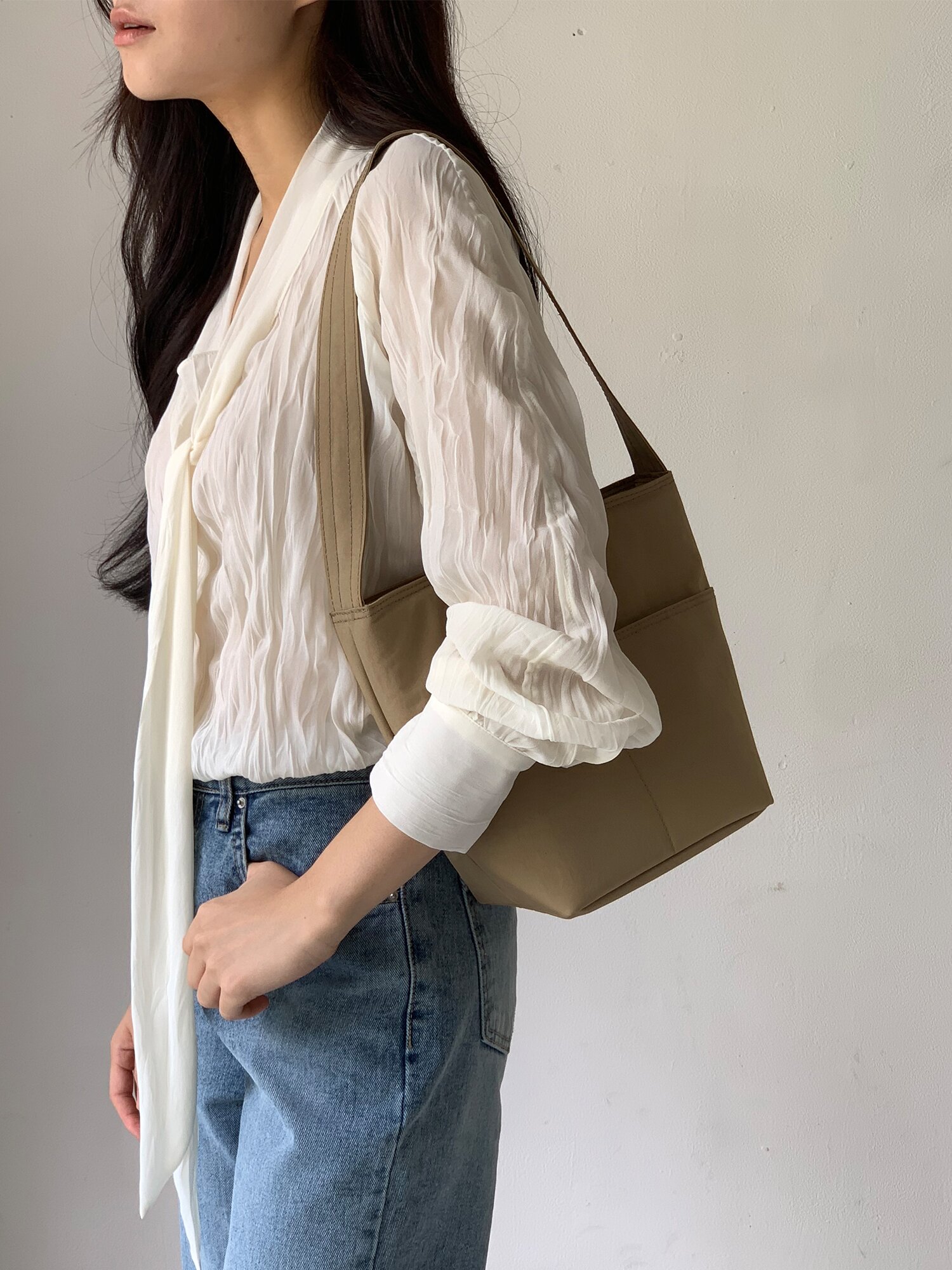 Anyday 숄더 버킷백