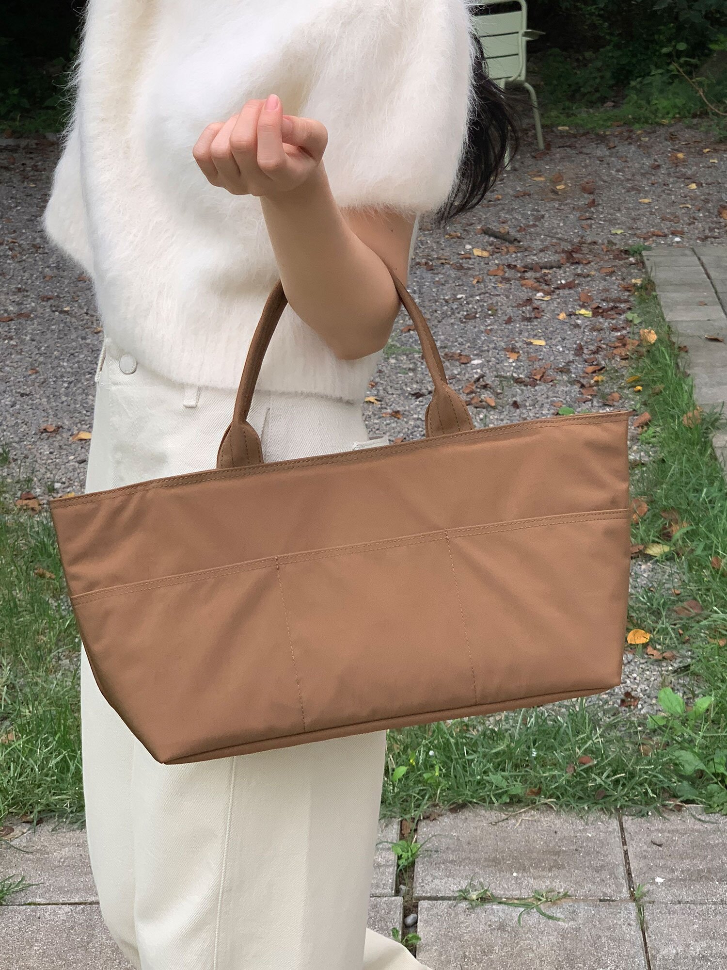 에브리 데일리 나일론 토트백