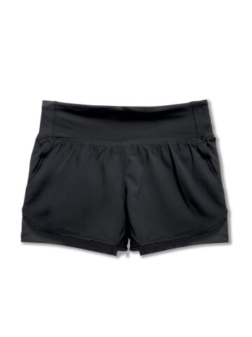 [언더아머] 여성 UA 론치 프로 투인원 3인치 쇼츠 블랙 1389575-001