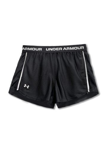 [언더아머] 여성 UA 테크 플레이업 쇼츠 블랙 1389882-002