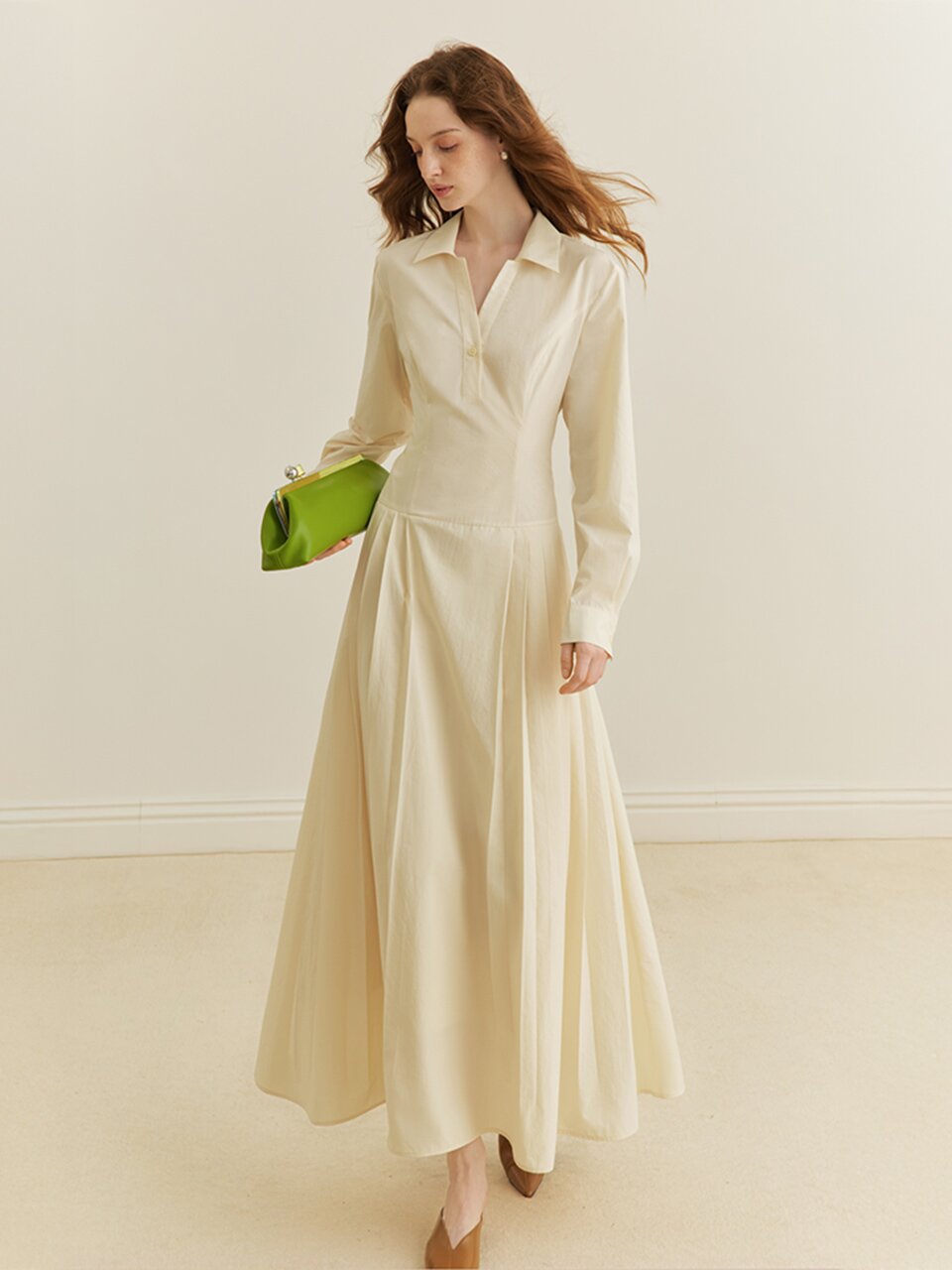 YY_Waist shirt dress