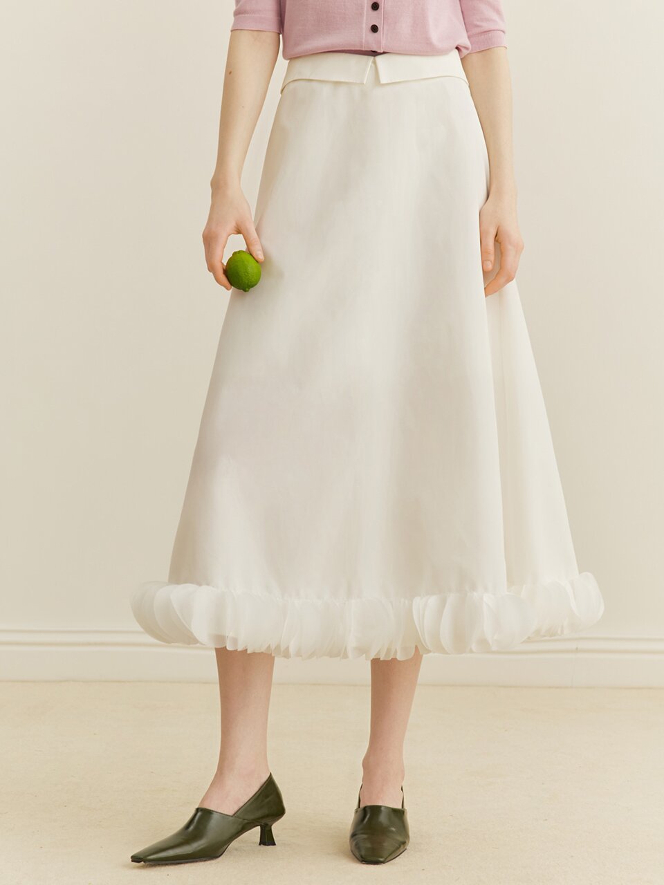 5/18 예약배송_YY_Petal spliced skirt