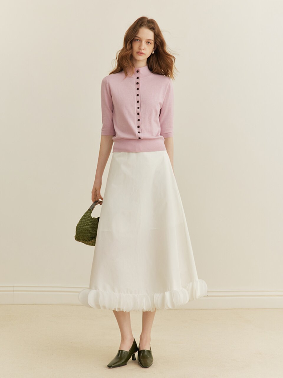 5/18 예약배송_YY_Petal spliced skirt