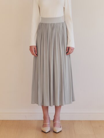 [2컬러] 크링클 밴딩 스커트
