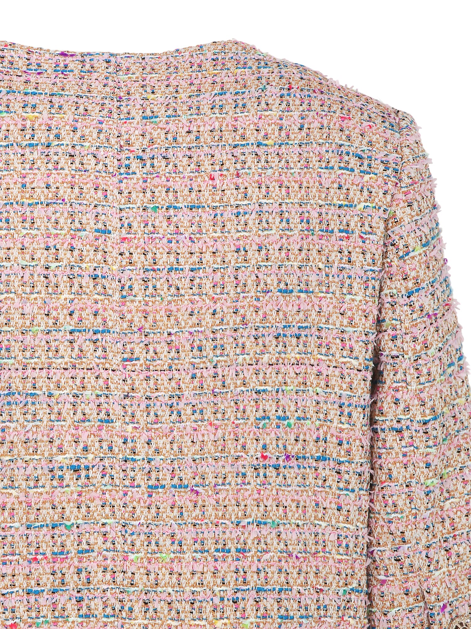 트위드 쥬얼 버튼 크롭 재킷 (MULTi COLOR)